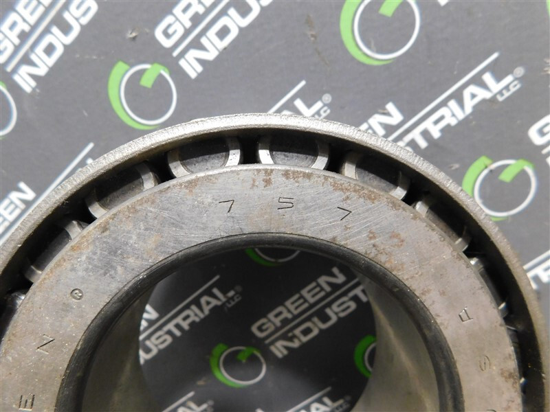 USED Timken 757 Tapered Roller Bearing Cone 3 1/4in Bore 1.9in Width