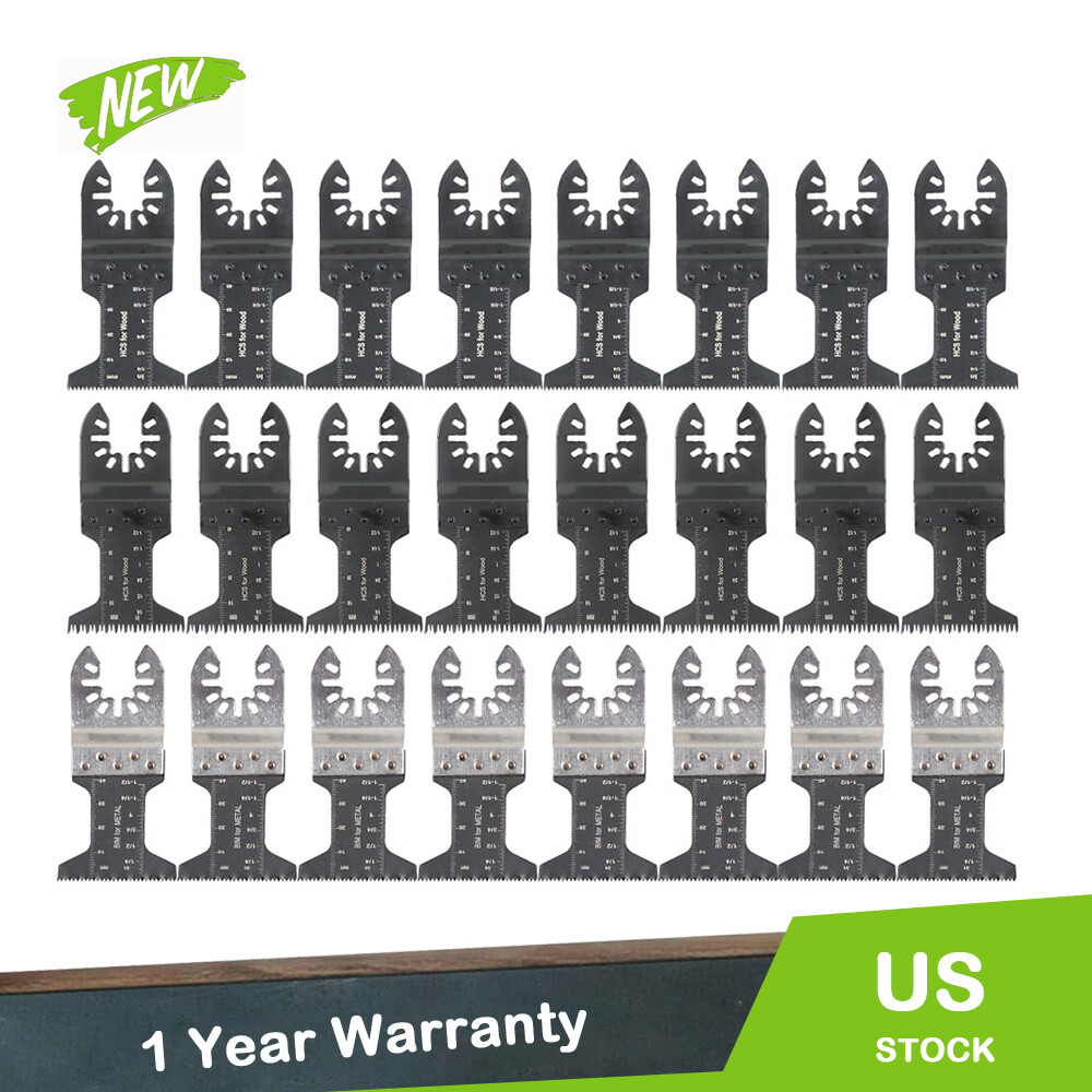 48 Pcs Bi-metal Oscillating Multi Tool Saw Blade For Fein Dremel Makita NEW