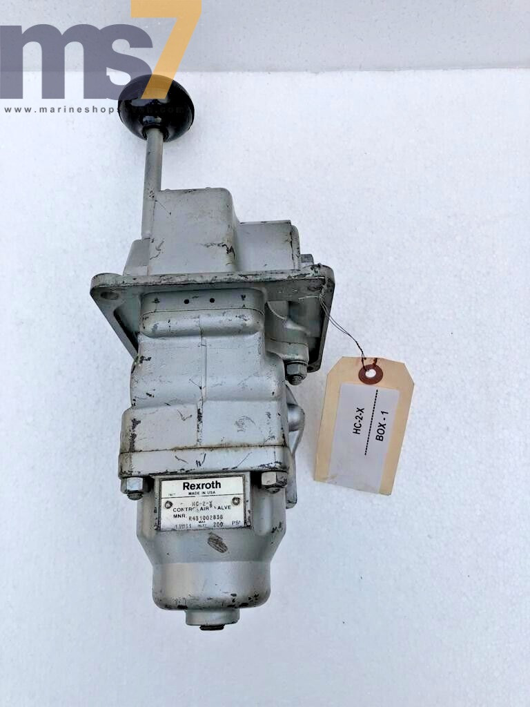 REXROTH HC-2-X CONTROL AIR VALVE 200 PSI LEVER OPERATED VALVE R431002836 -NEW #3