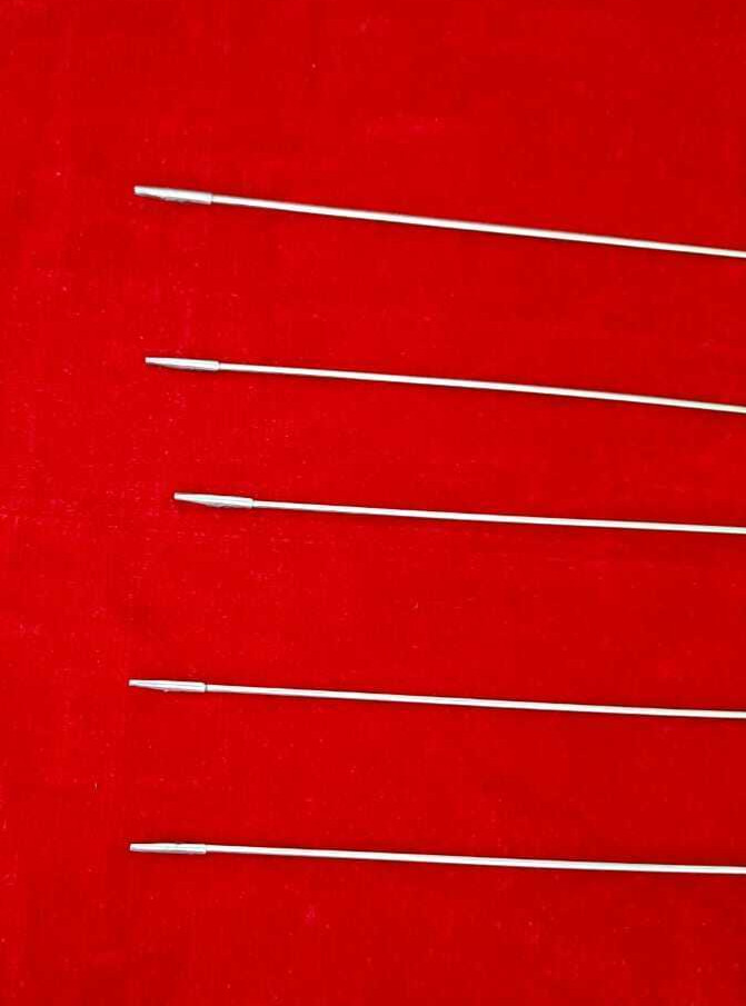 Hysteroscopy Semi Rigid Scissor 5fr 40cm Reusable Surgical Instruments – 5pc