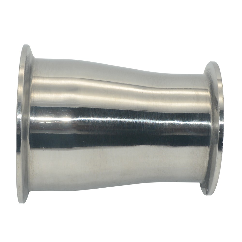 3.5″ to 3″ in Sanitary Pipe Reducer Tri Clamp Ferrule End Stainless Steel 316