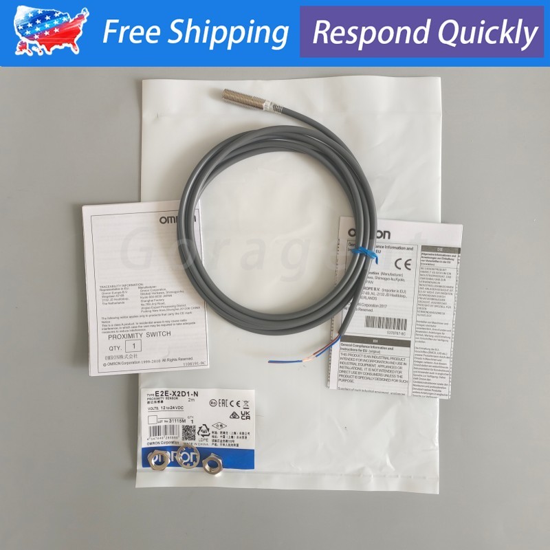 NEW Proximity Sensor Switch E2E-X2D1-N For Omron E2EX2D1N 2MM NO 12-24VDC US