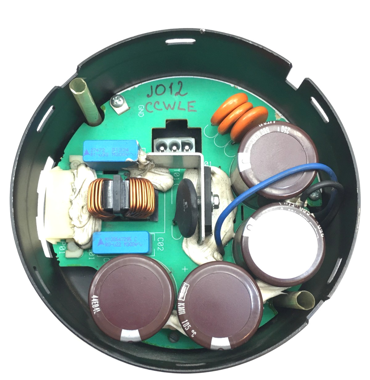 GE ECM2.3 DR02 Module ONLY 019187-002 229807-075 1HP 277 V CCW LE used #J012