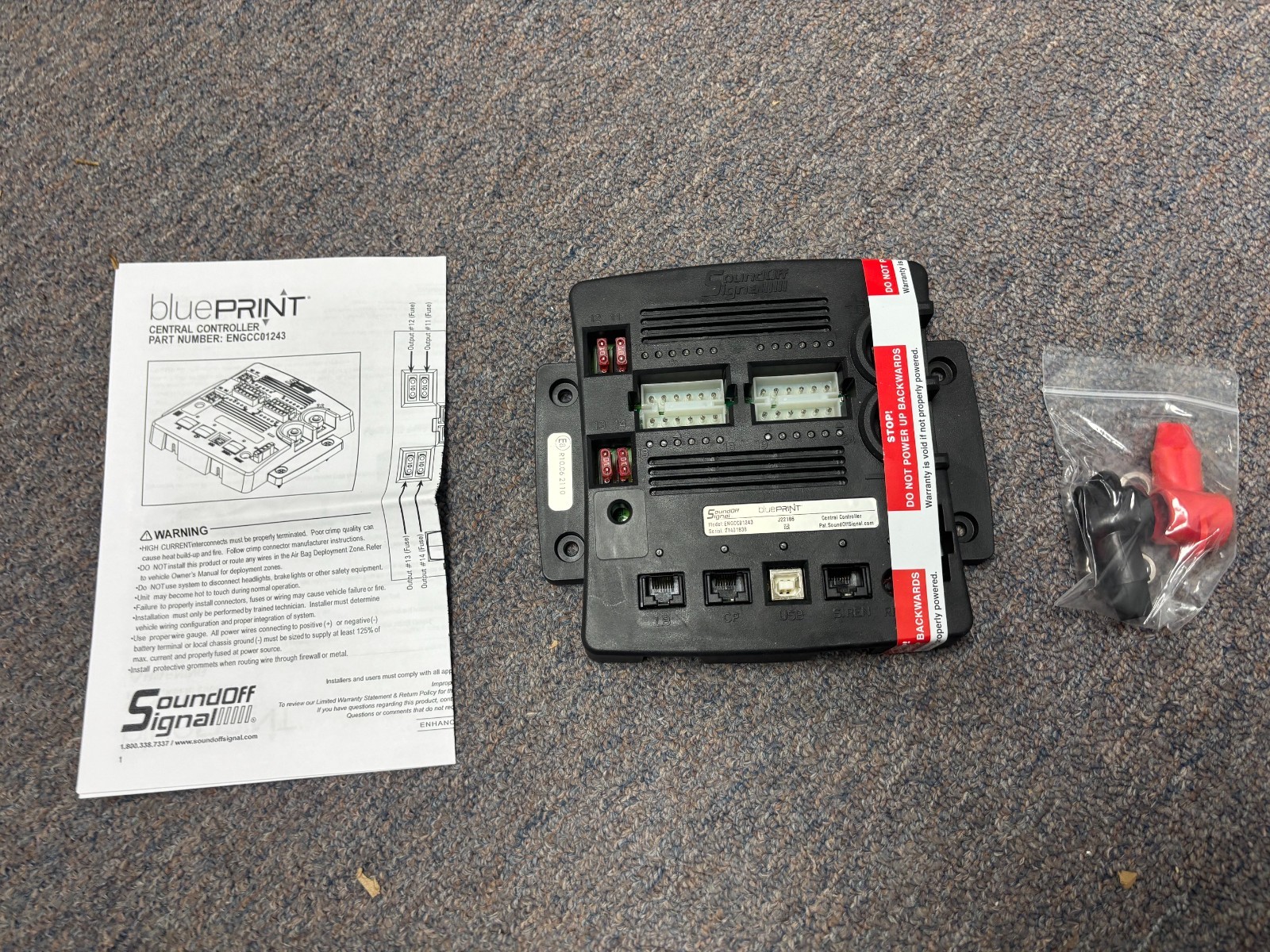SOUNDOFF SIGNAL BLUEPRINT CENTRAL CONTROLLER – ENGCC01243