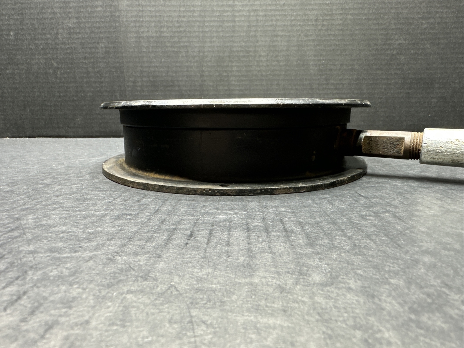 VINTAGE ASHCROFT GAUGE 20LB SUBD. AMP 7376 Welded Steel Tube DURAGAUGE