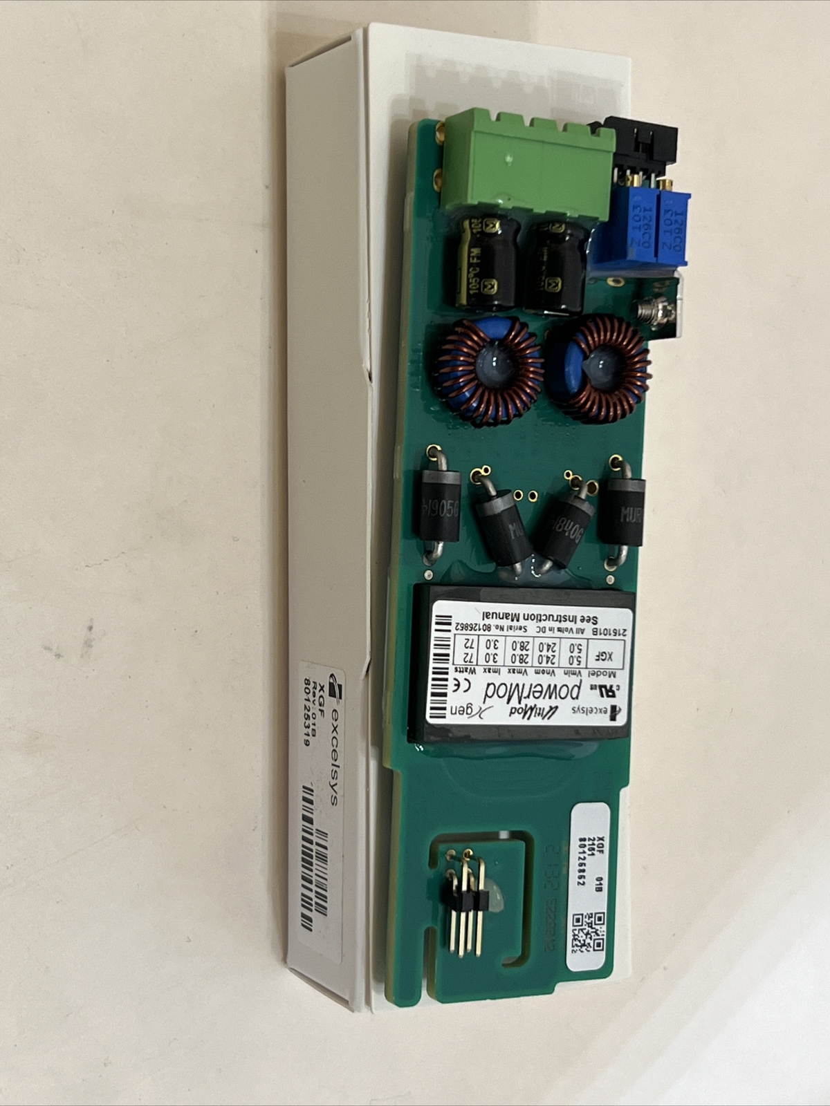 EXCELSYS XGF 5.0 (24-28V) 72W DC Configurable Power Supply Modules NEW !