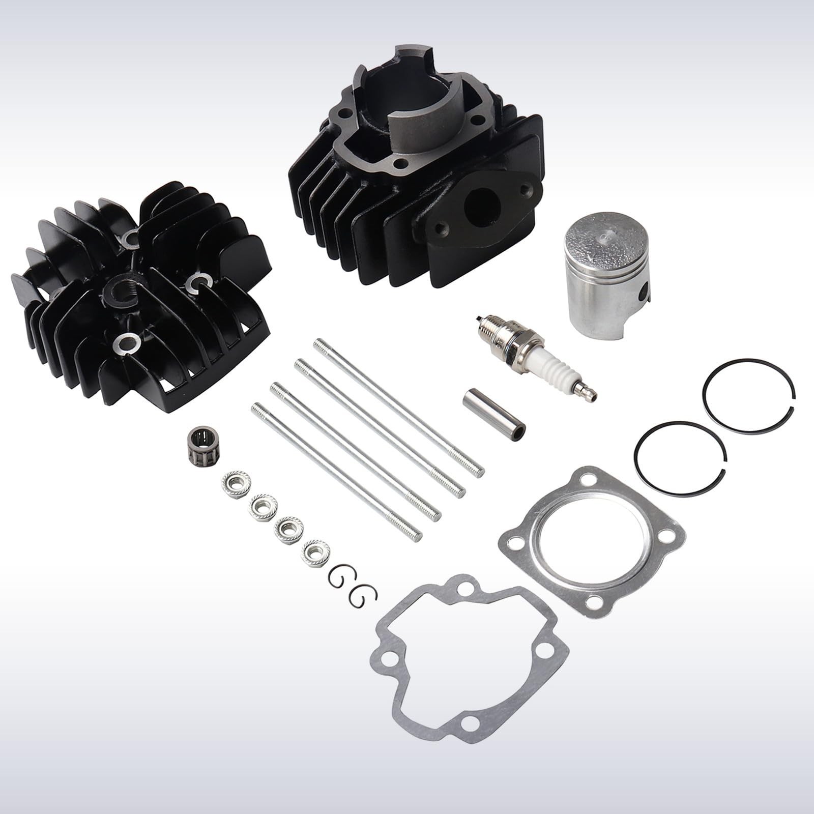 40mm Cylinder Piston Gasket Set Fit for Yamaha PW50 1981-2018 | Top End Rebui…