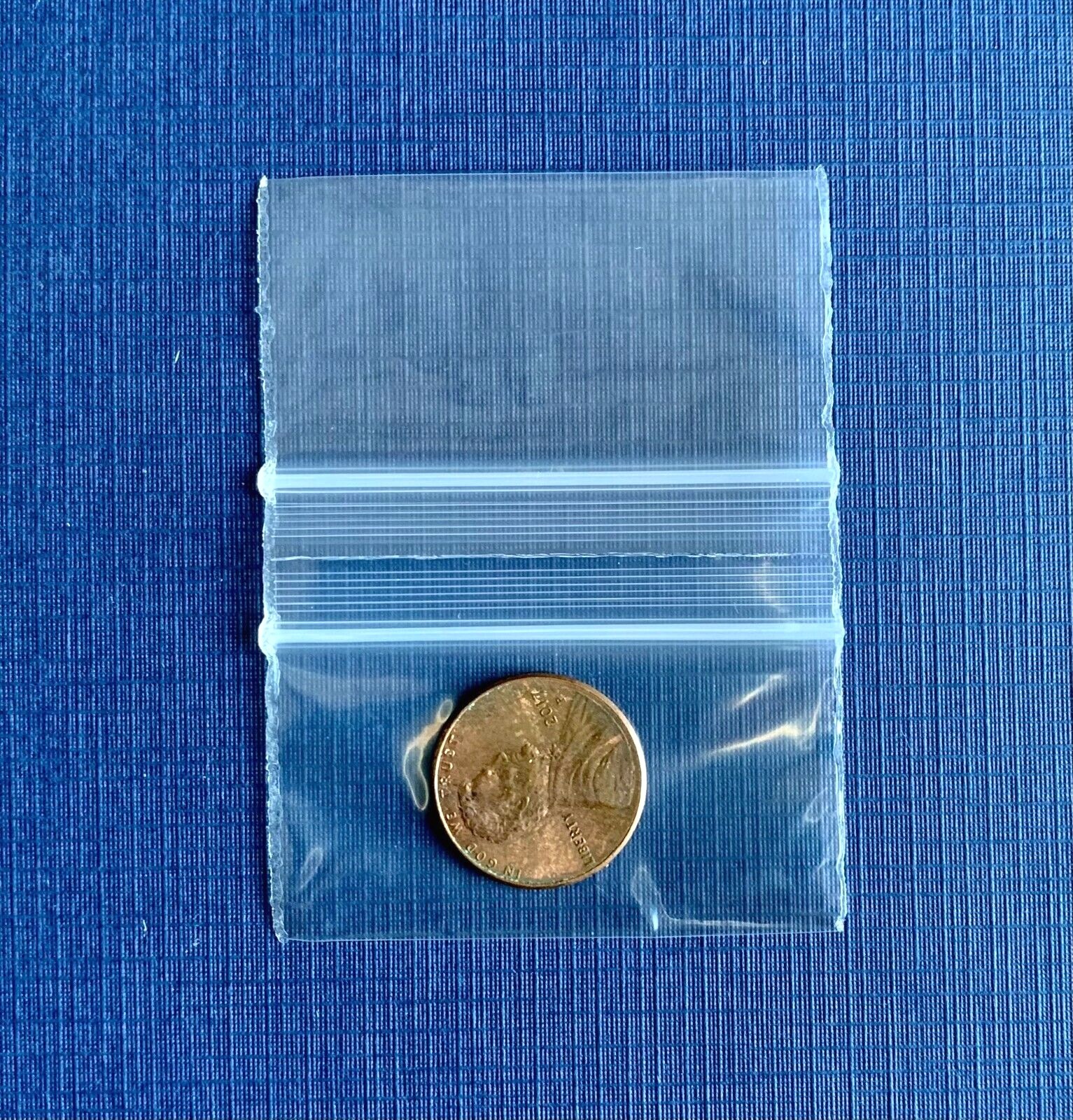 100 Count Clear 2.0″ x 1.0″ baggies 2010 mini ziplock reclosable bags 
