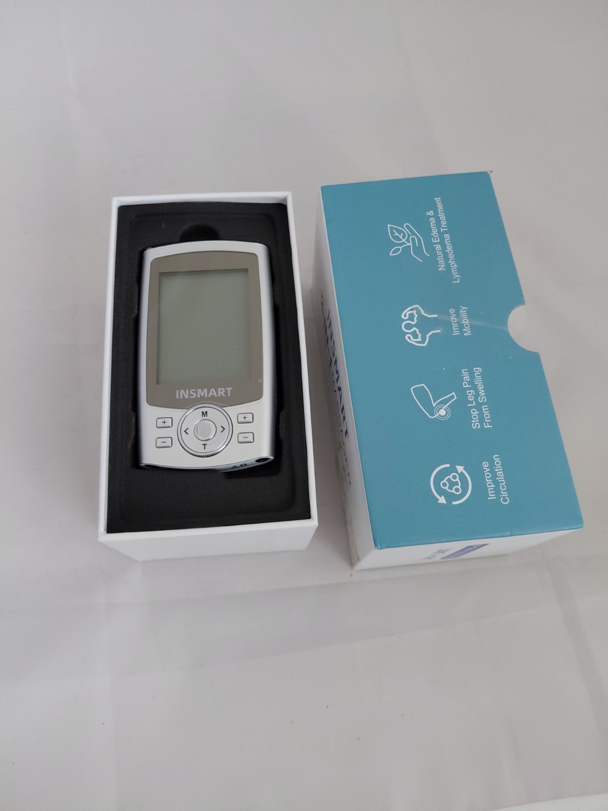 INSMART TENS EMS Unit Rechargeable Muscle Stimulator ( Massager)