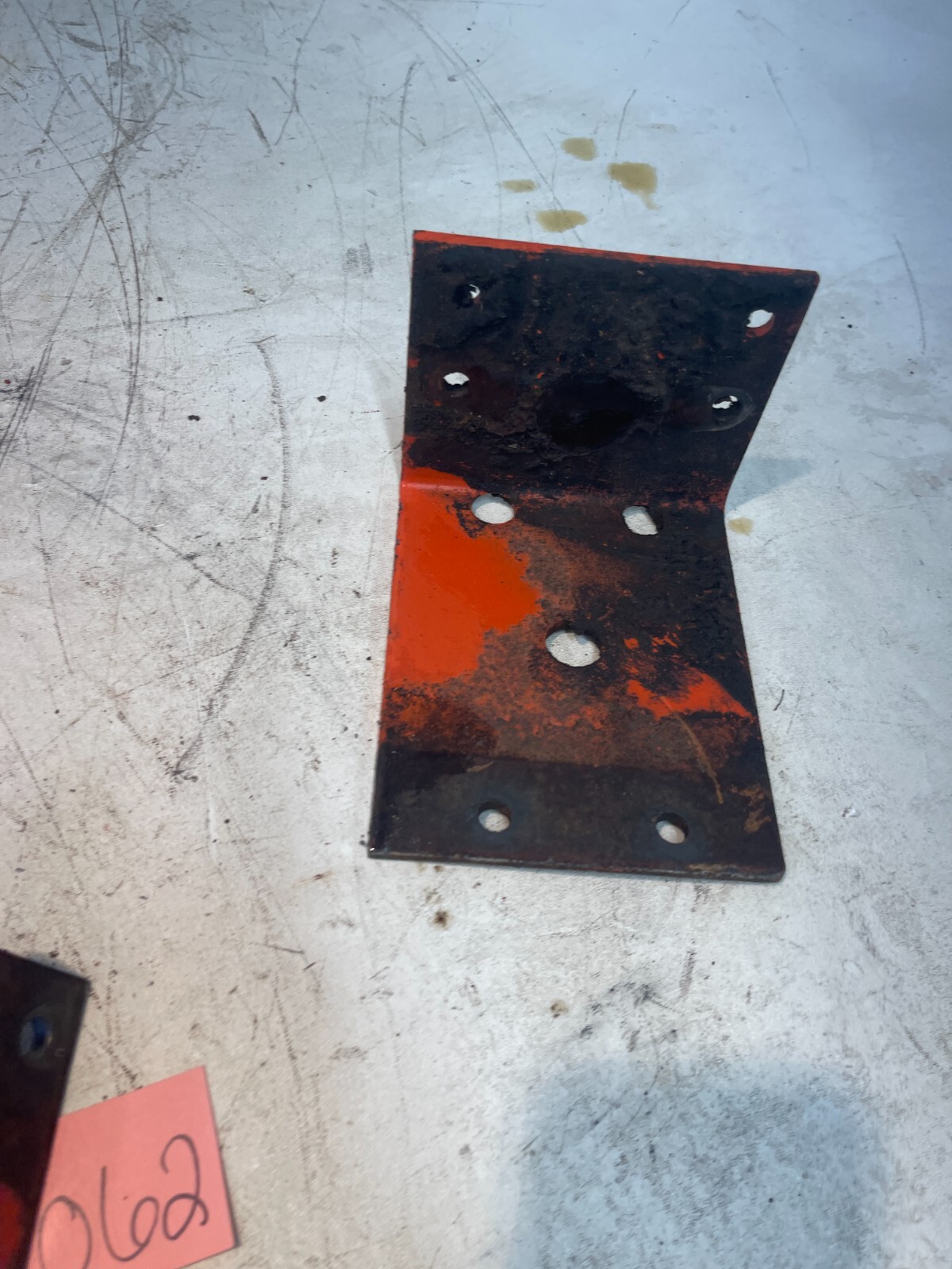 1970 Allis Chalmers AC 190 XT Diesel Tractor Hydraulic Valve Linkage & Brackets