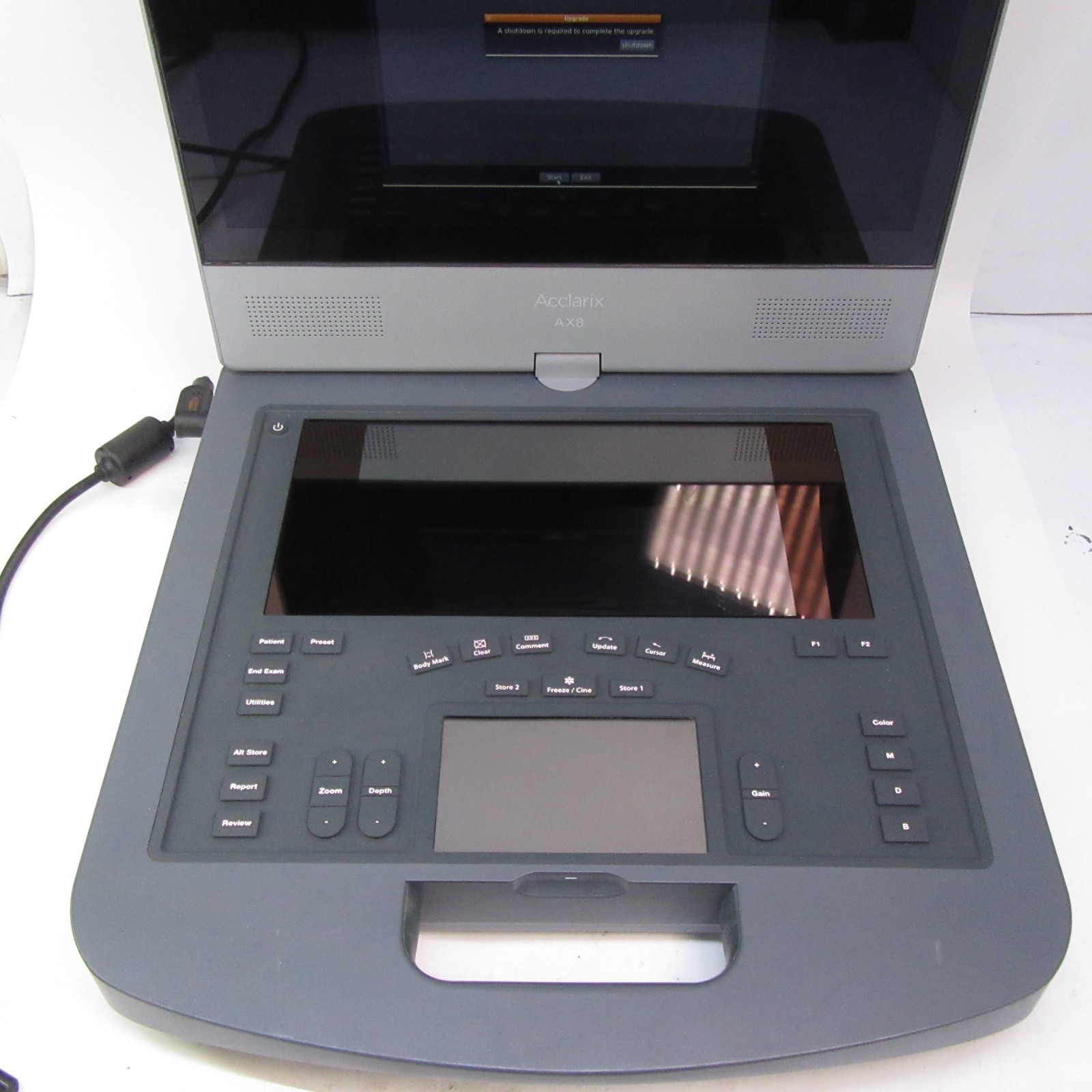 Edan Acclarix AX8 portable ultrasound *PARTS T12-D18