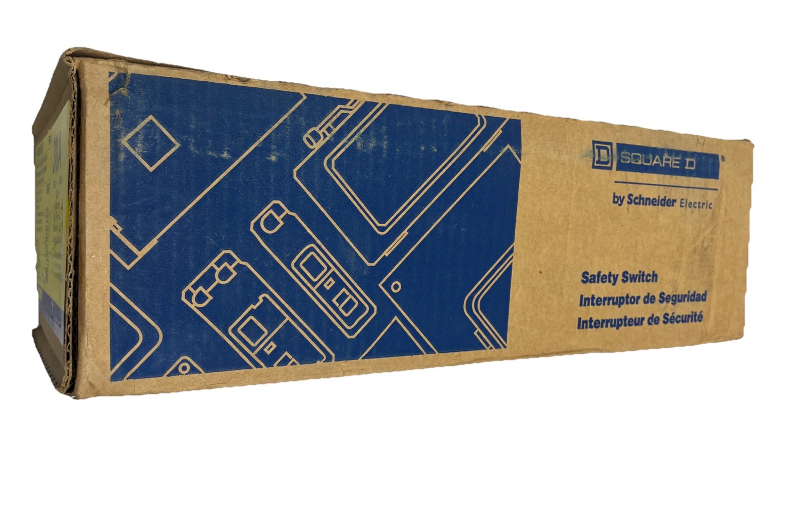 Square D HU361RB New Box Heavy Duty Disconnect Switch 30 Amp 600v 3 PhaseNema 3R