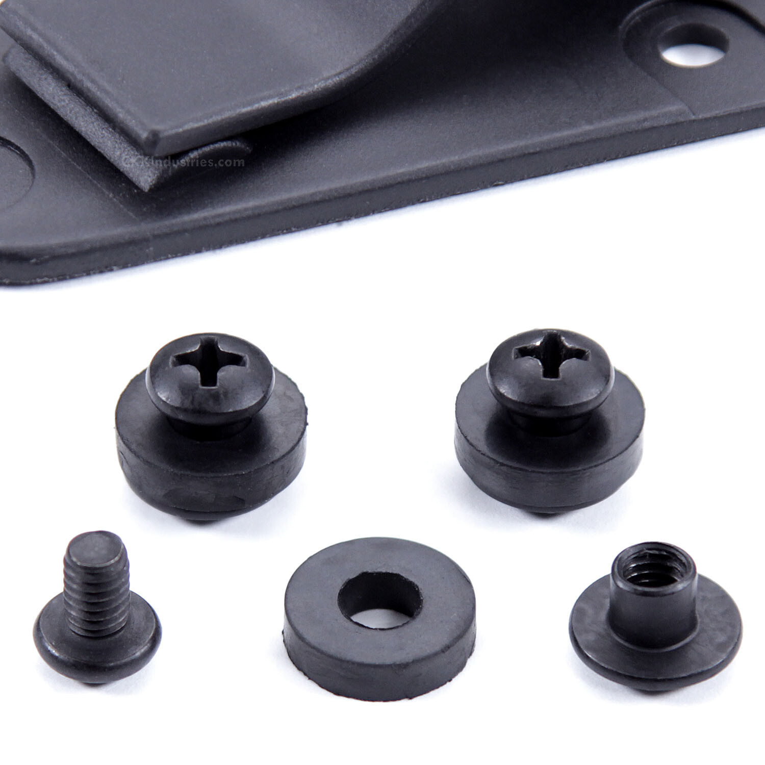 Belt Clips – Model 10 – Holster Belt Clips – (w/Mounting Hardware)