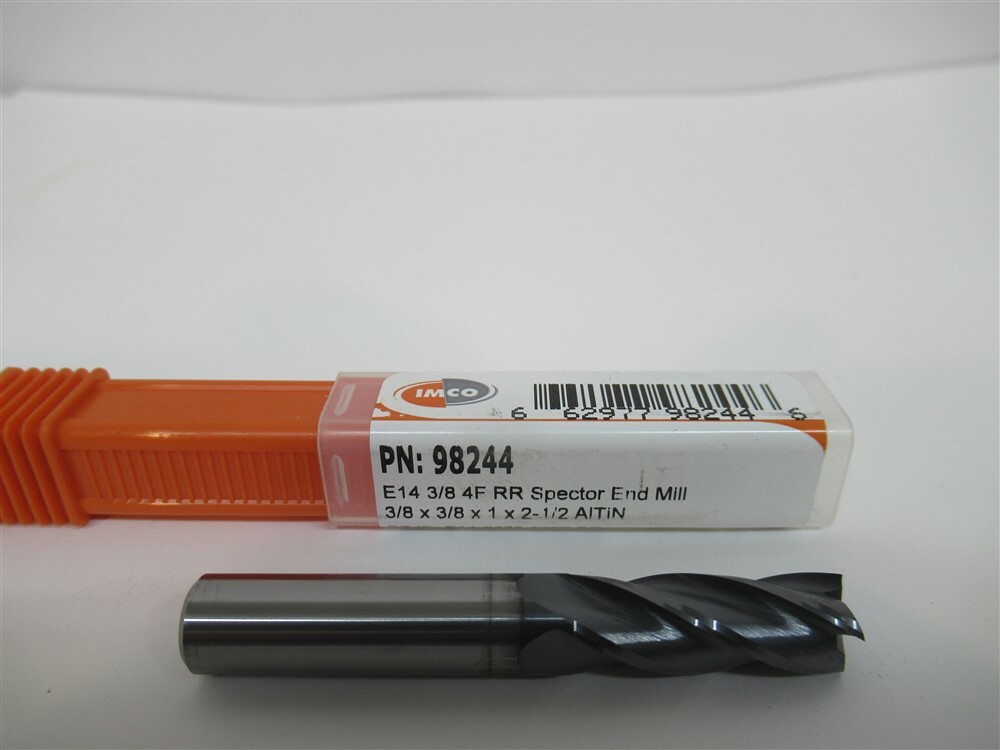 Imco 98244 , 3/8″ Solid Carbide Square End Mill Bit