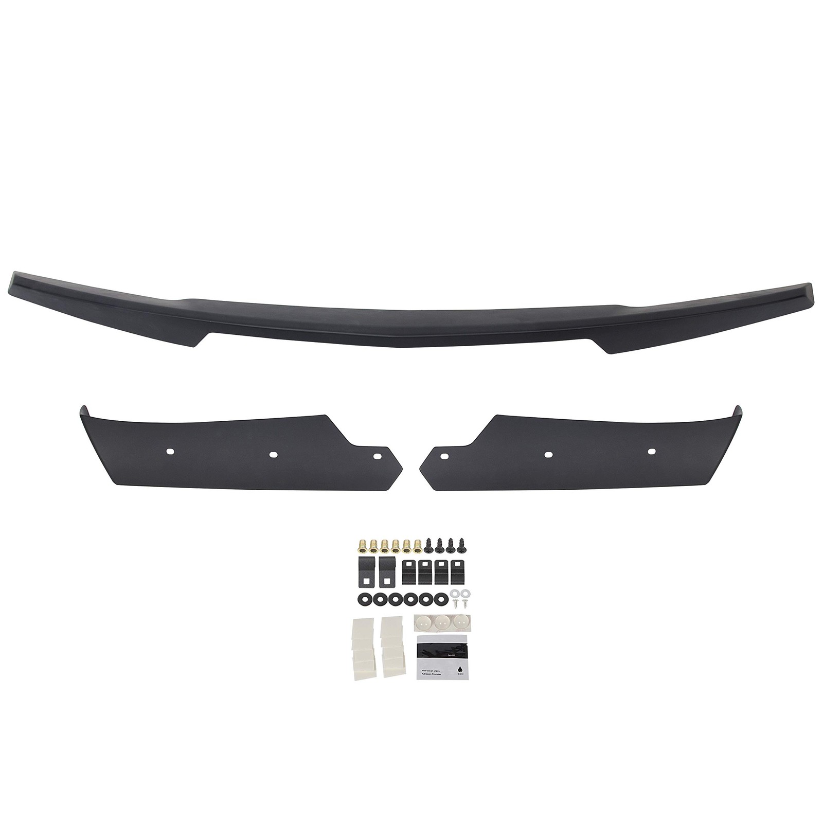 Ecotric Rear Winglets Compatible 2014-2019 Chevy Corvette C7 Exterior Rear Wing