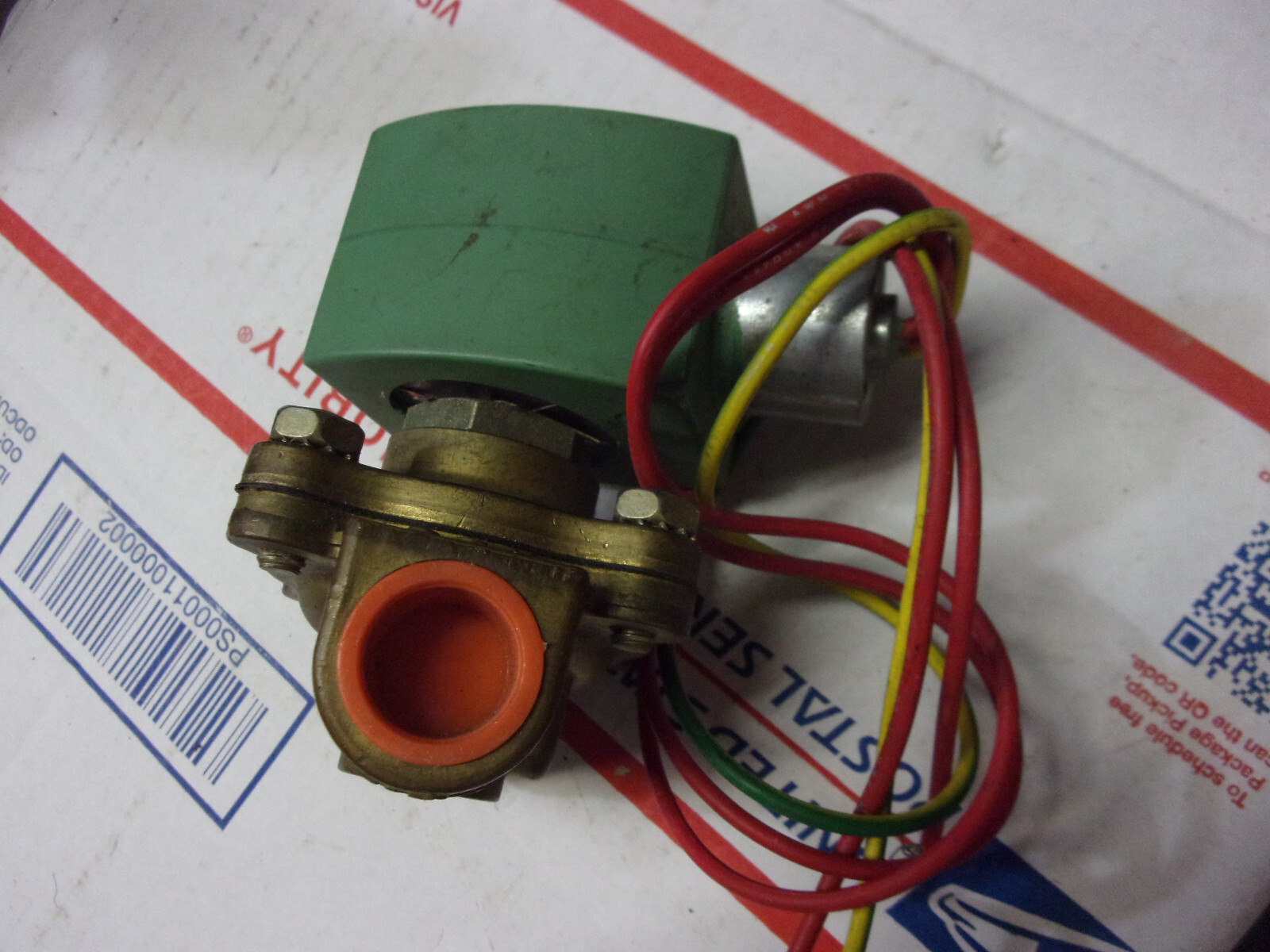 Asco Red Hat 8262H262, MP-C-080, 238710-006-D, 24 DC FT, 120/60 Solenoid Valve