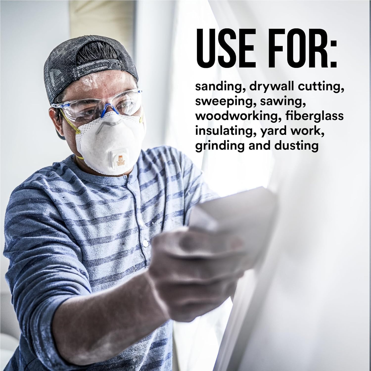 3M N95 Respirator 8511, 10 Pack, NIOSH-APPROVED N95, Features COOL FLOW Exhalati