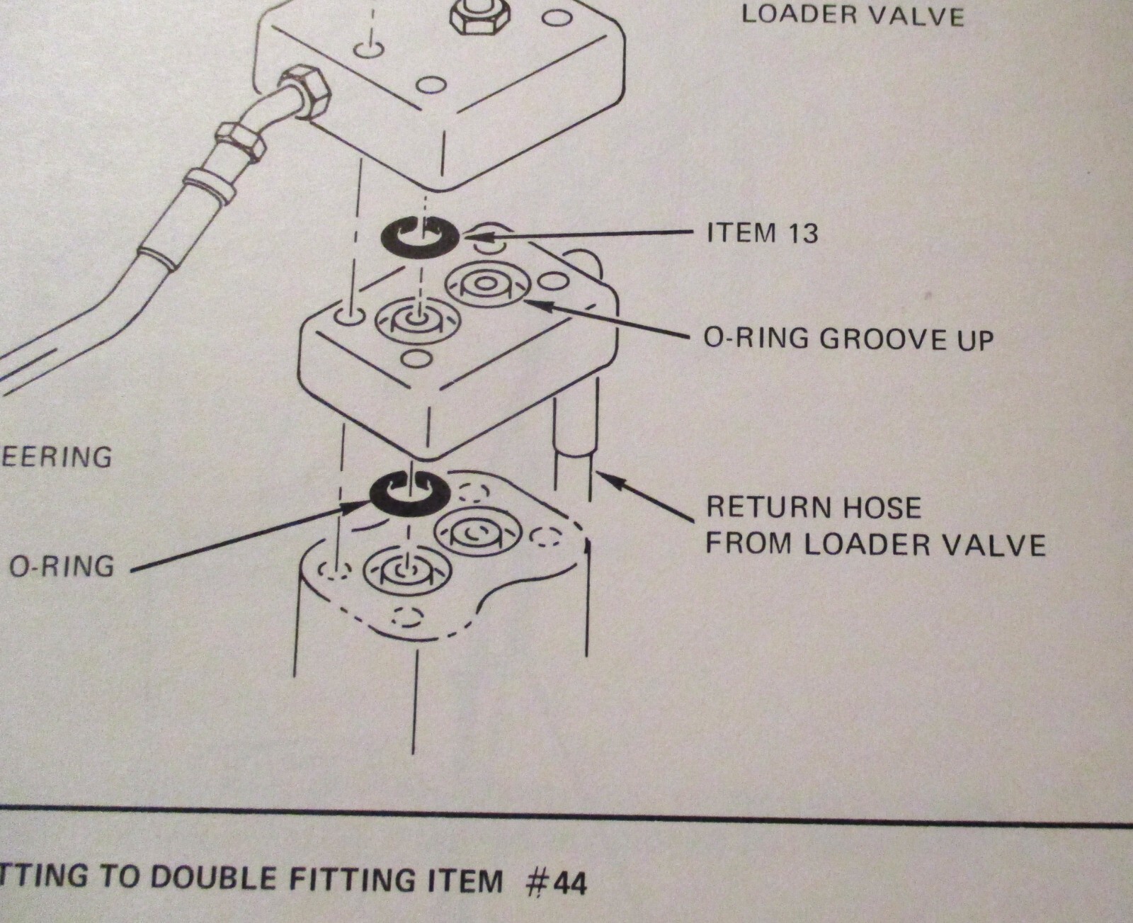 Kubota L9155 Power Steering Unit for L245F Tractor Parts Owners Operators Manual