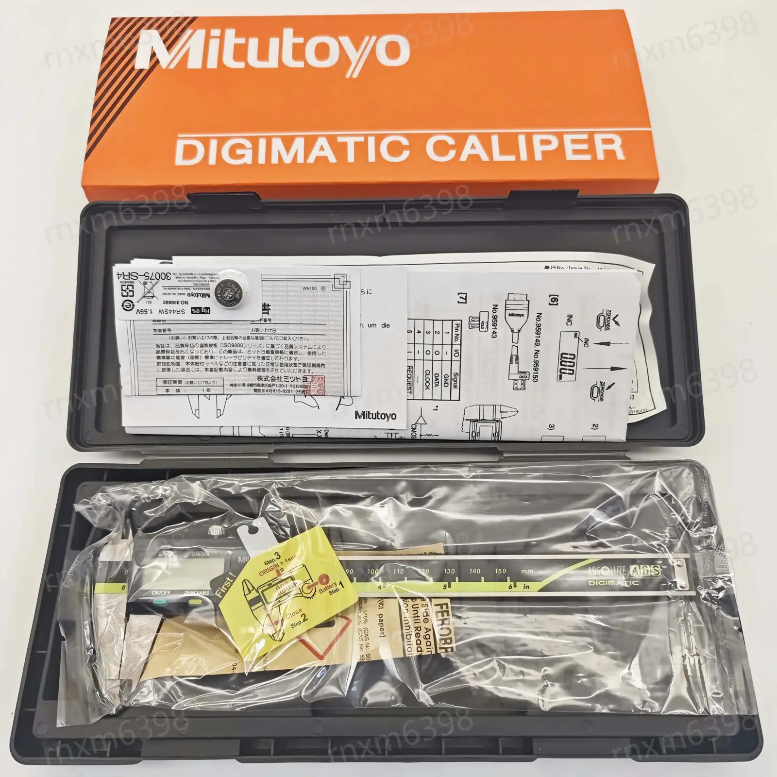 500-196-30 150mm/0-6 Absolute Digital Digimatic Vernier Caliper
