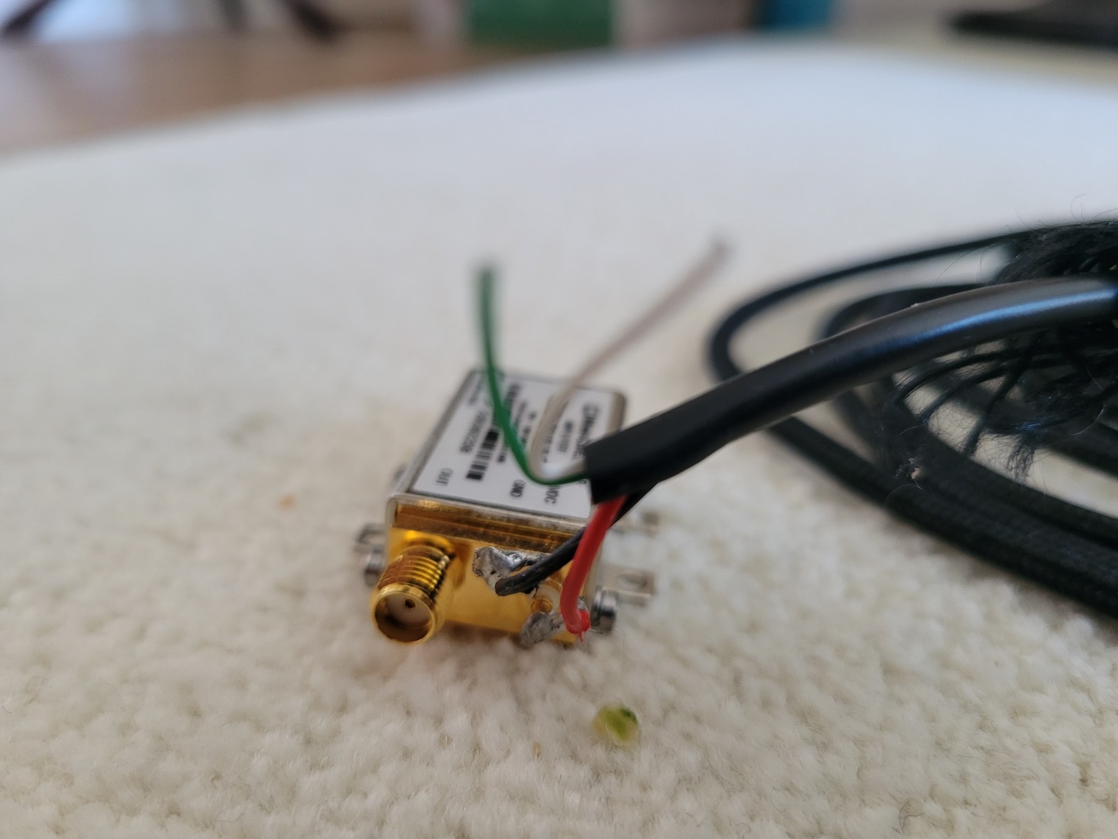 Mini-Circuits 824-960 MHZ +18dB Low Noise Amplifier ZX60-0916LN-S+ 5V