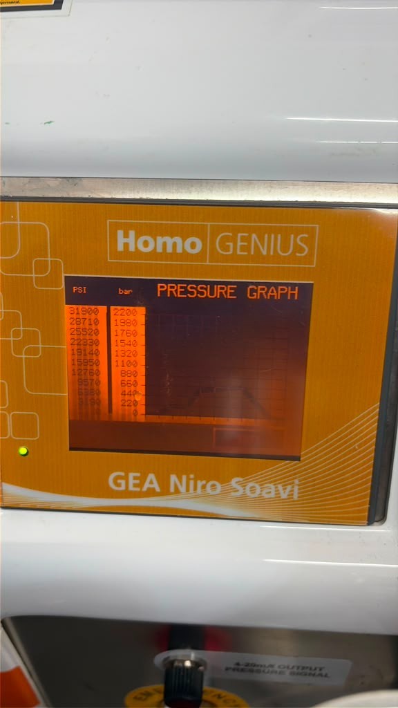 GEA Niro Soavi Homogenizer Combo: Panda Plus & NS1001L2K – Tested Working Great