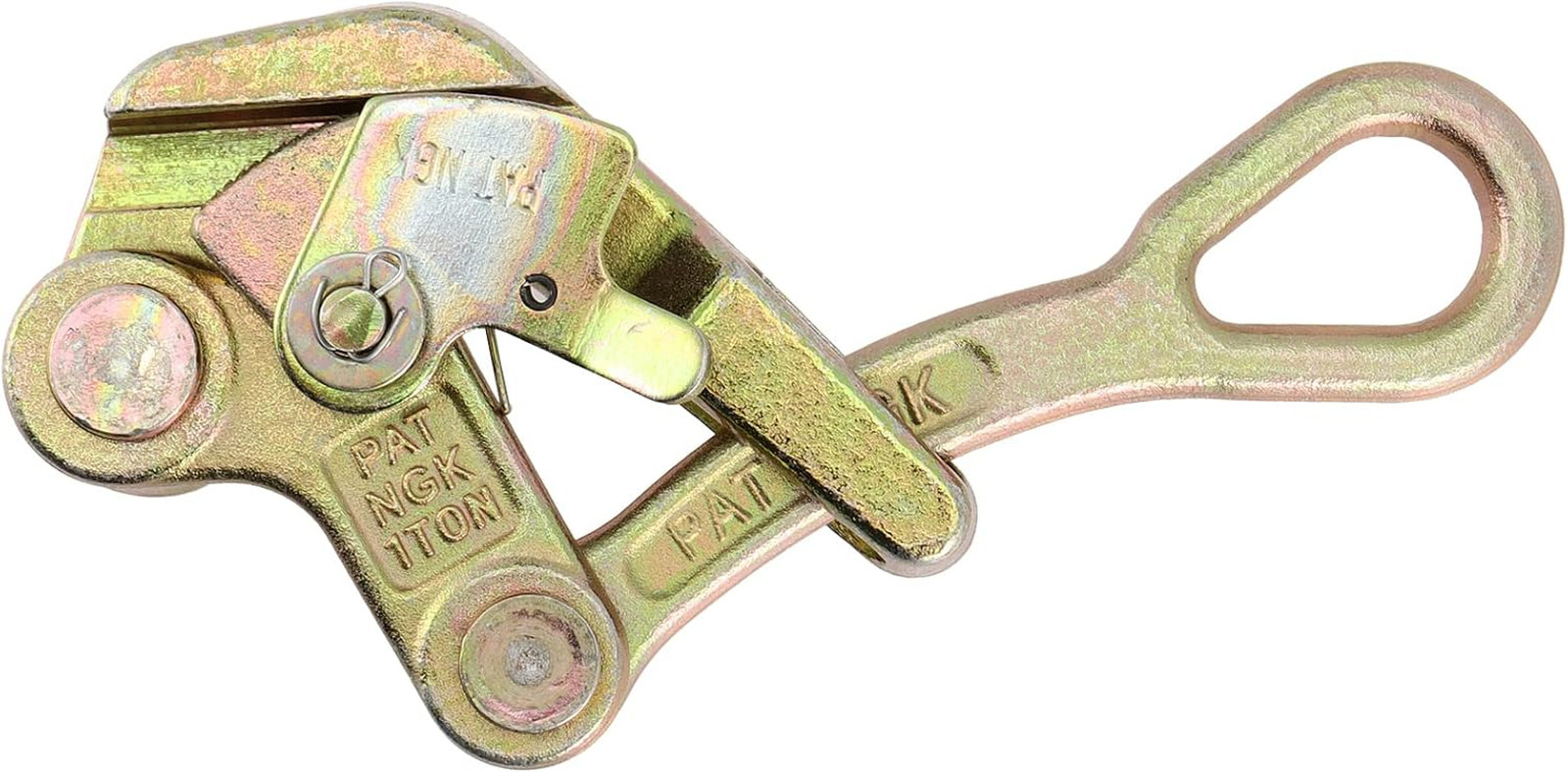 JOIKIT 2 PCS 1 T 2204 Lbs Cable Grip Wire Grip Puller Wire Gripper Steel Cable P