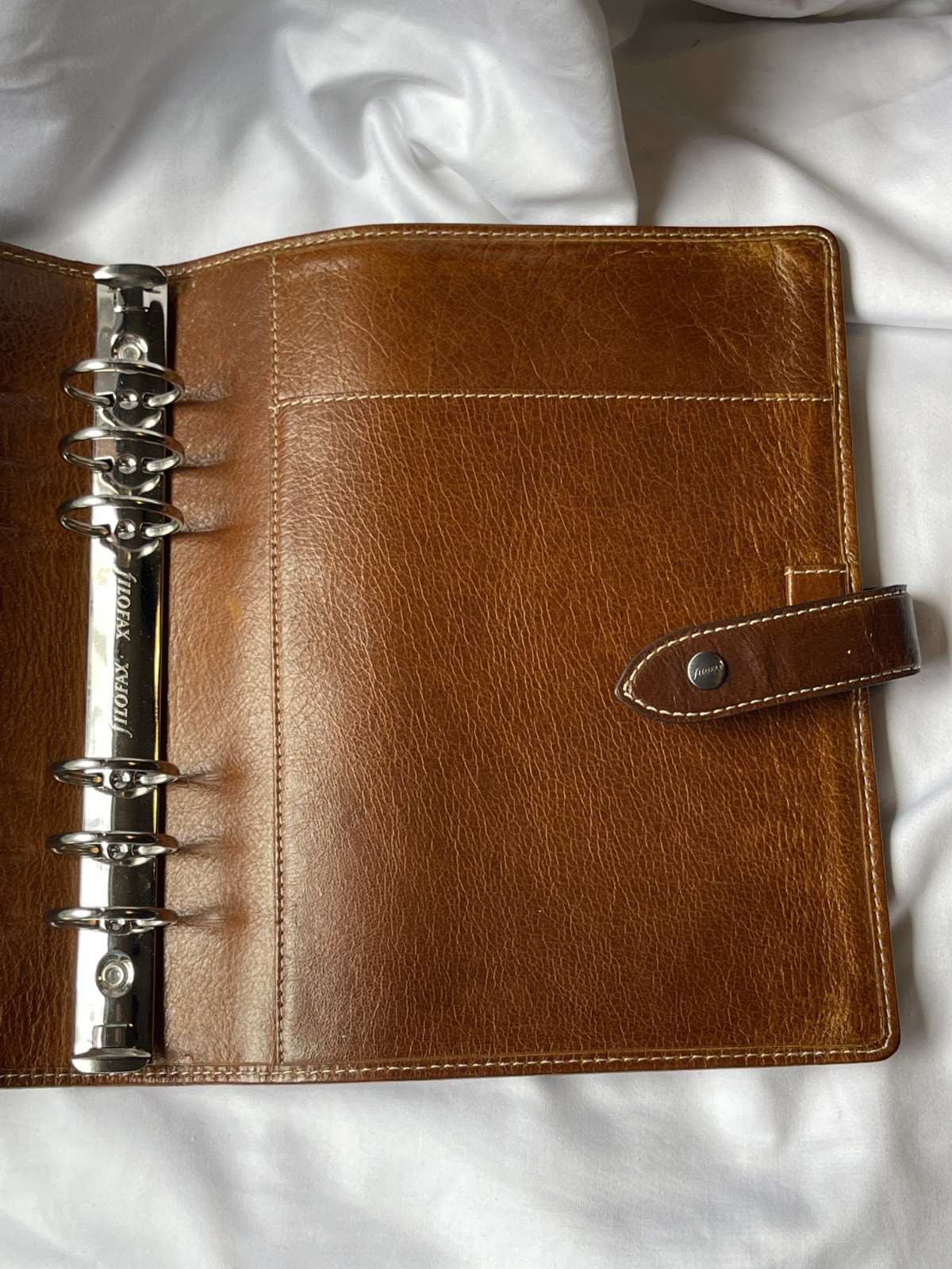 Filofax Malden Ochre A5 Leather Organizer Agenda Calendar Planner