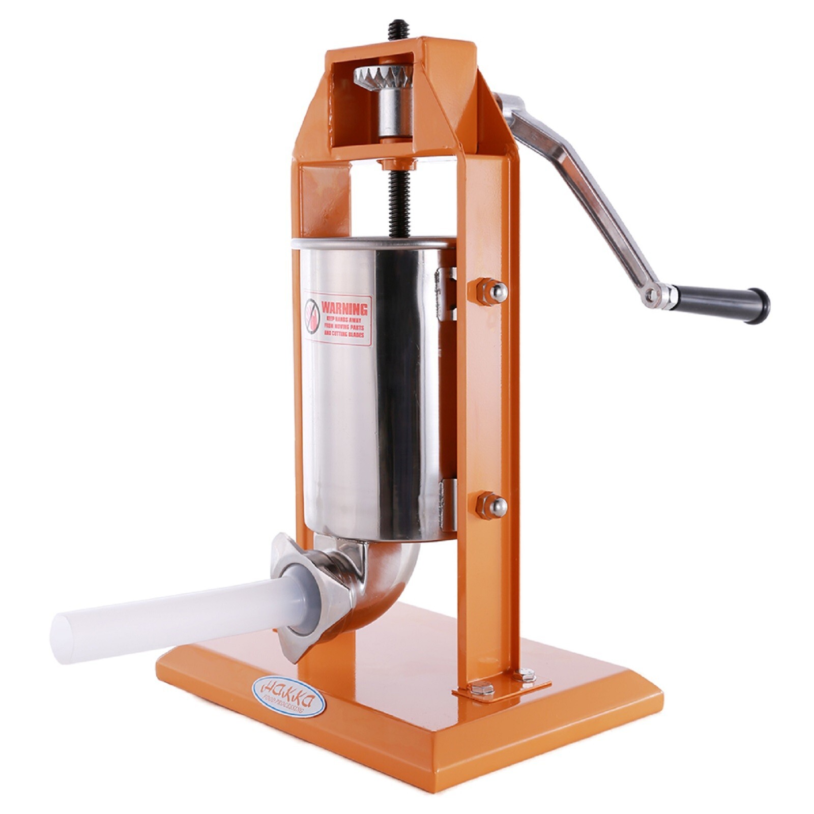 Hakka 3L 7lb Sausage Stuffer Manual Meat Maker Press Filler Pork Filling Machine