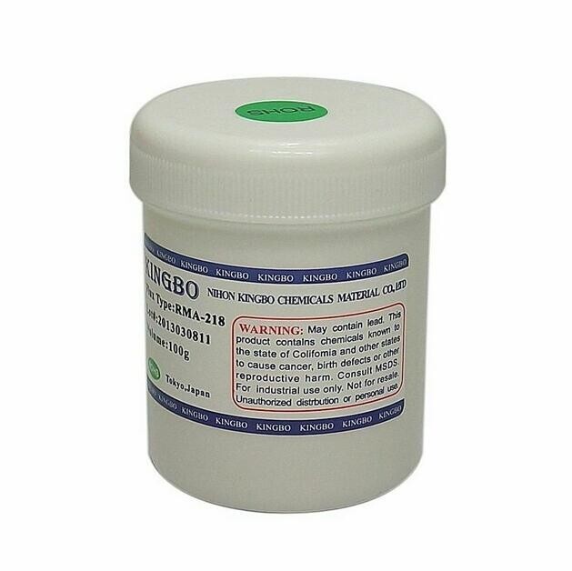 Kingbo RMA 218 100g For BGA Reflow Reball Tacky Soldering Flux Handset Repairs