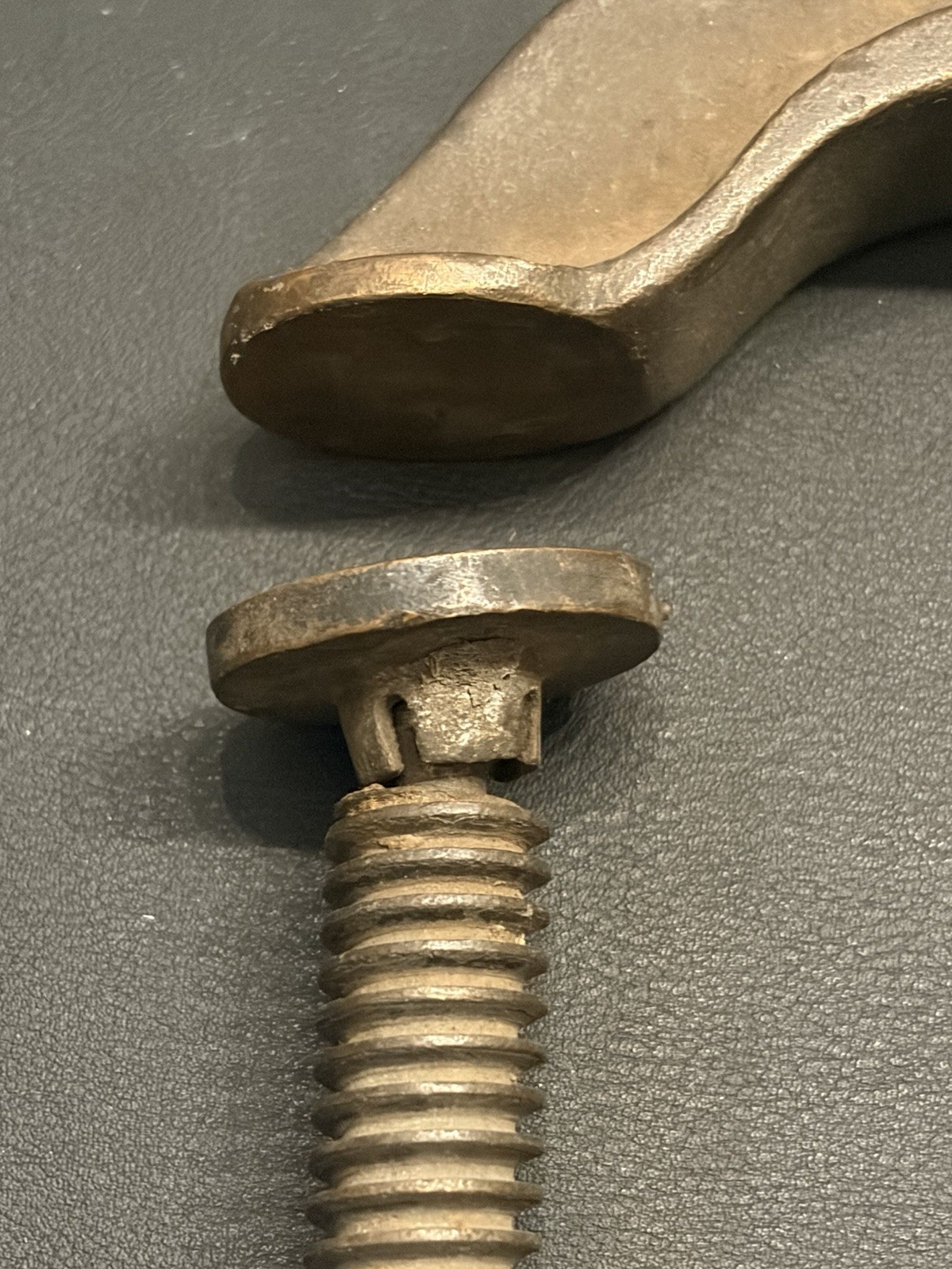 BERYLCO C-44 BeCu Non-Sparking C Clamp 4-1/4” Capacity USA Bronze
