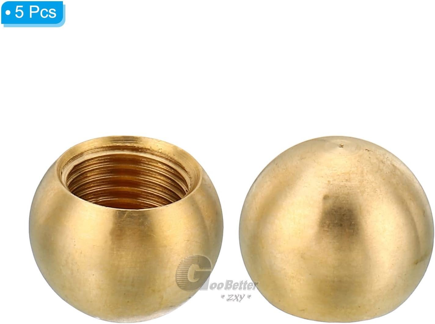 Brass Ball Bearing Ø 6 mm – Ø 25 mm With Threaded M3 M4 M5 M6 M8 M10 M12
