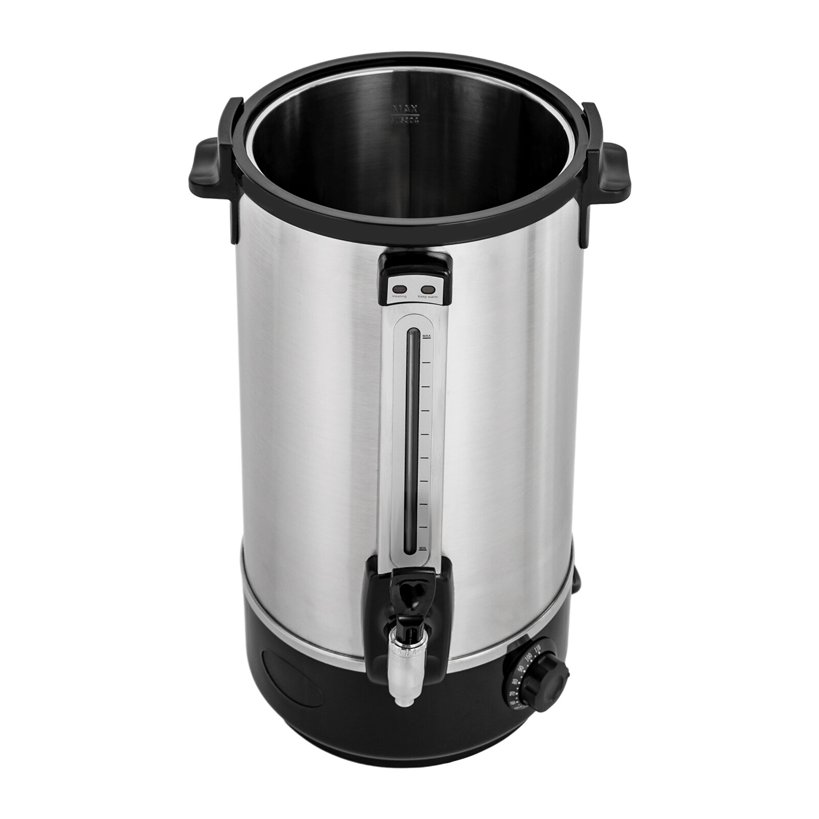 2-Layer Commercial Eletric Hot Water Bucket Countertop Water Boiler 110V