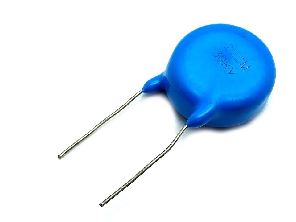 US Stock 5pcs Ceramic Disc Capacitors 2200pf 2.2nf 0.0022uf 222 30000V 30KV