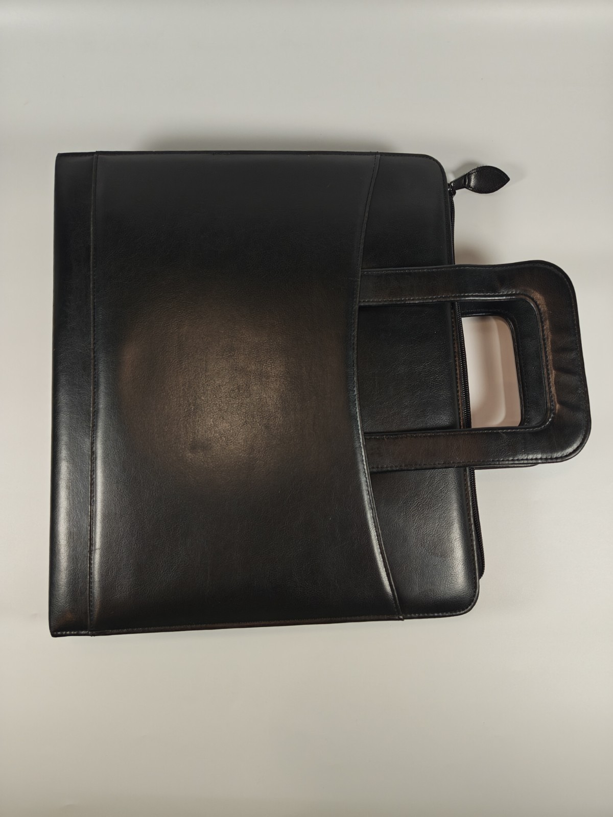 Franklin Covey Monarch (8.5×11.0) Black Zip Planner Binder Vintage