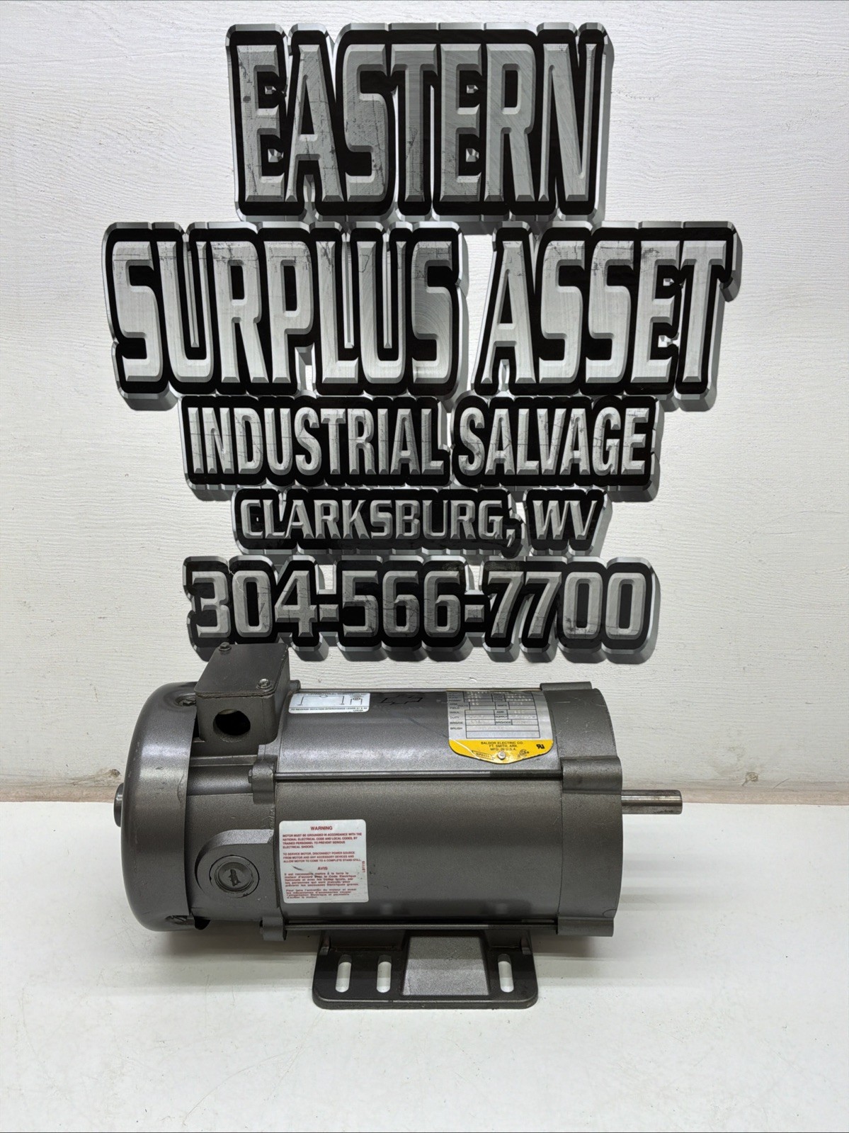 Baldor DC Industrial Motor CDP3440 3/4HP 90 VDC 1750 RPM NEW