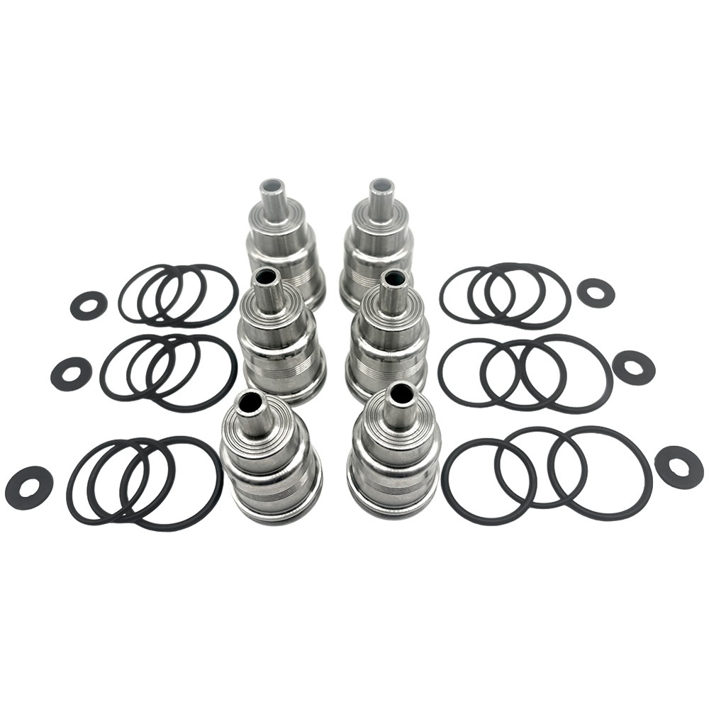21515329 21401136 For Volvo D13 D11 D16 6PCS Fuel Injector Sleeve Cup Set