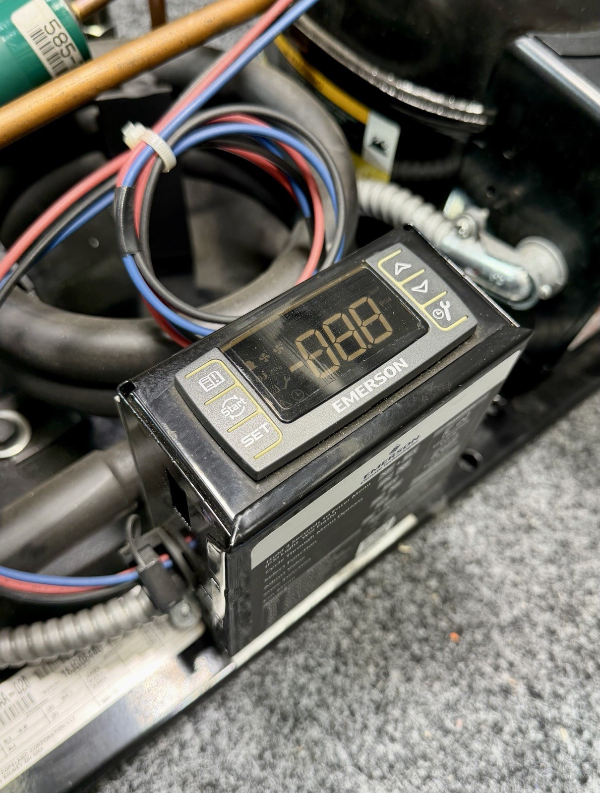 Copeland M6WH-0023-IAA-020 Water Cooled Condensing Unit 115V, Digital Controller