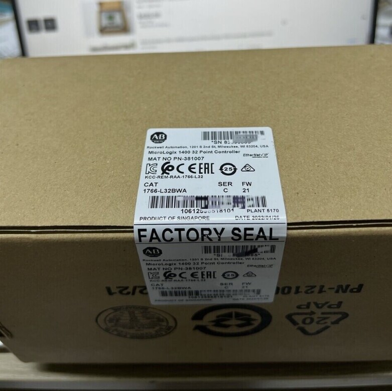 NEW Unopened 1766-L32BWA MicroLogix 1400 32 Point Controller AB PLC