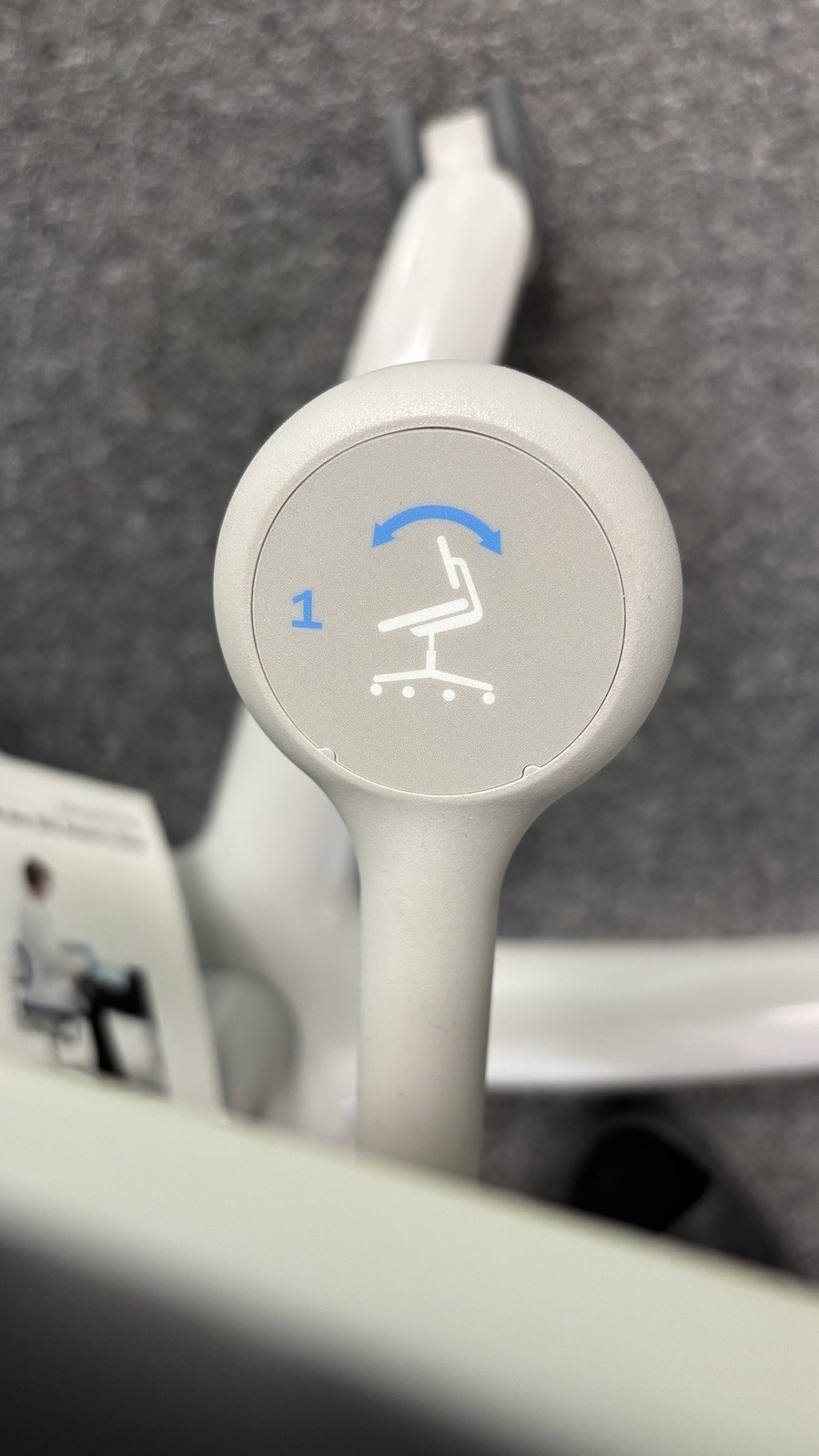 Brand New Dark Grey Adec A-dec 521 Doctor Stool with Adjustable Height and Tilt