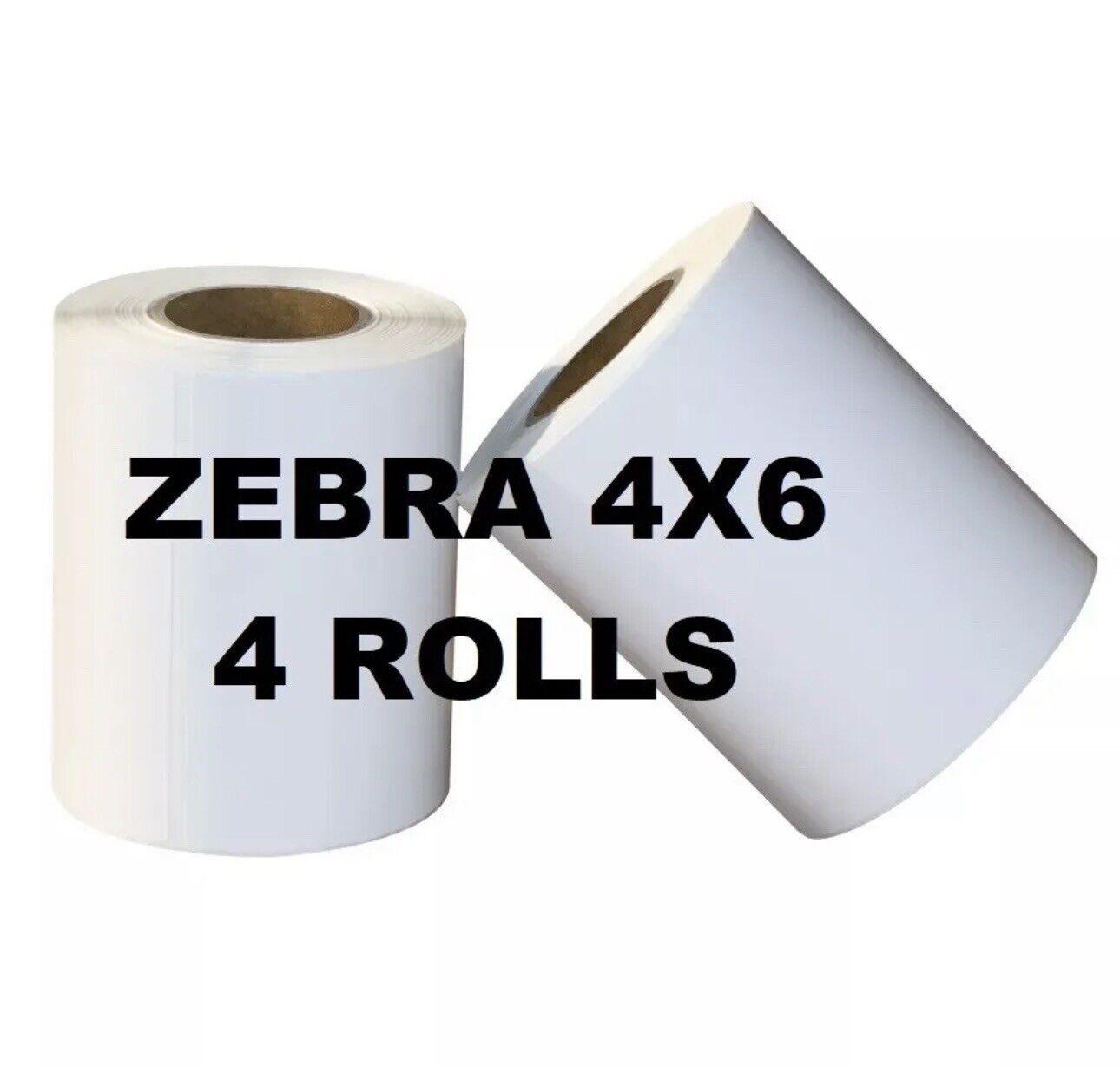 Zebra 4×6 Direct Thermal Shipping Labels ( 250 Labels Per Roll) 4 QTY