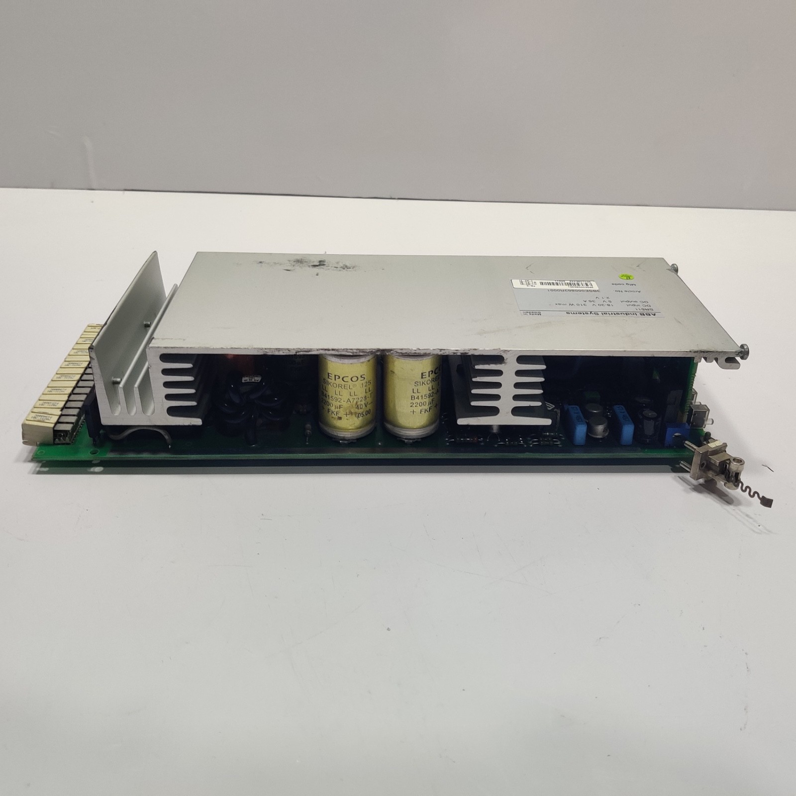 ABB SR511 3BSE000863R0001 REGULATOR POWER SUPPLY 18-30 V 5V TO 35A 2.1 V 310W