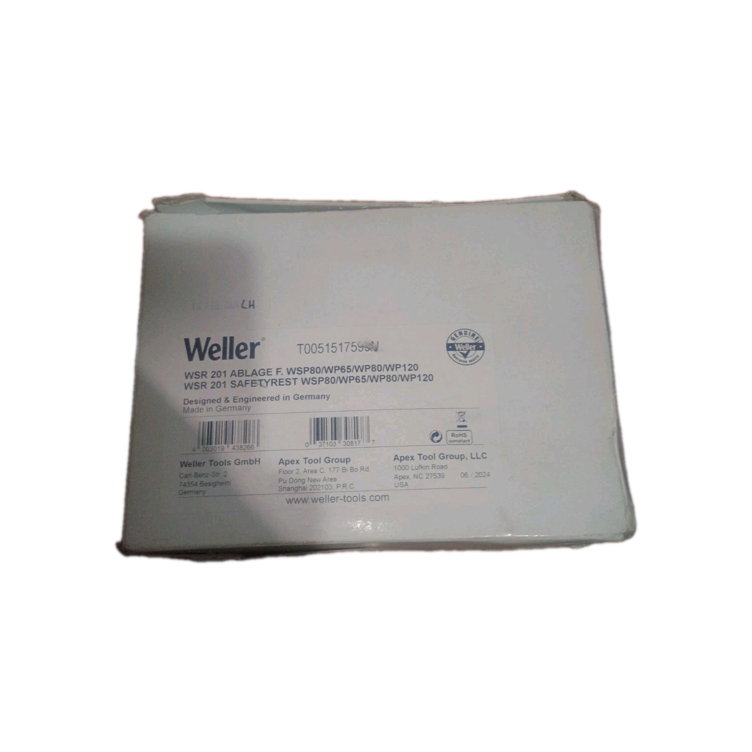 Weller T0051517599N WSR 201 2-In-1 Safety Rest For WSP 80 / WP 80 / WP 120