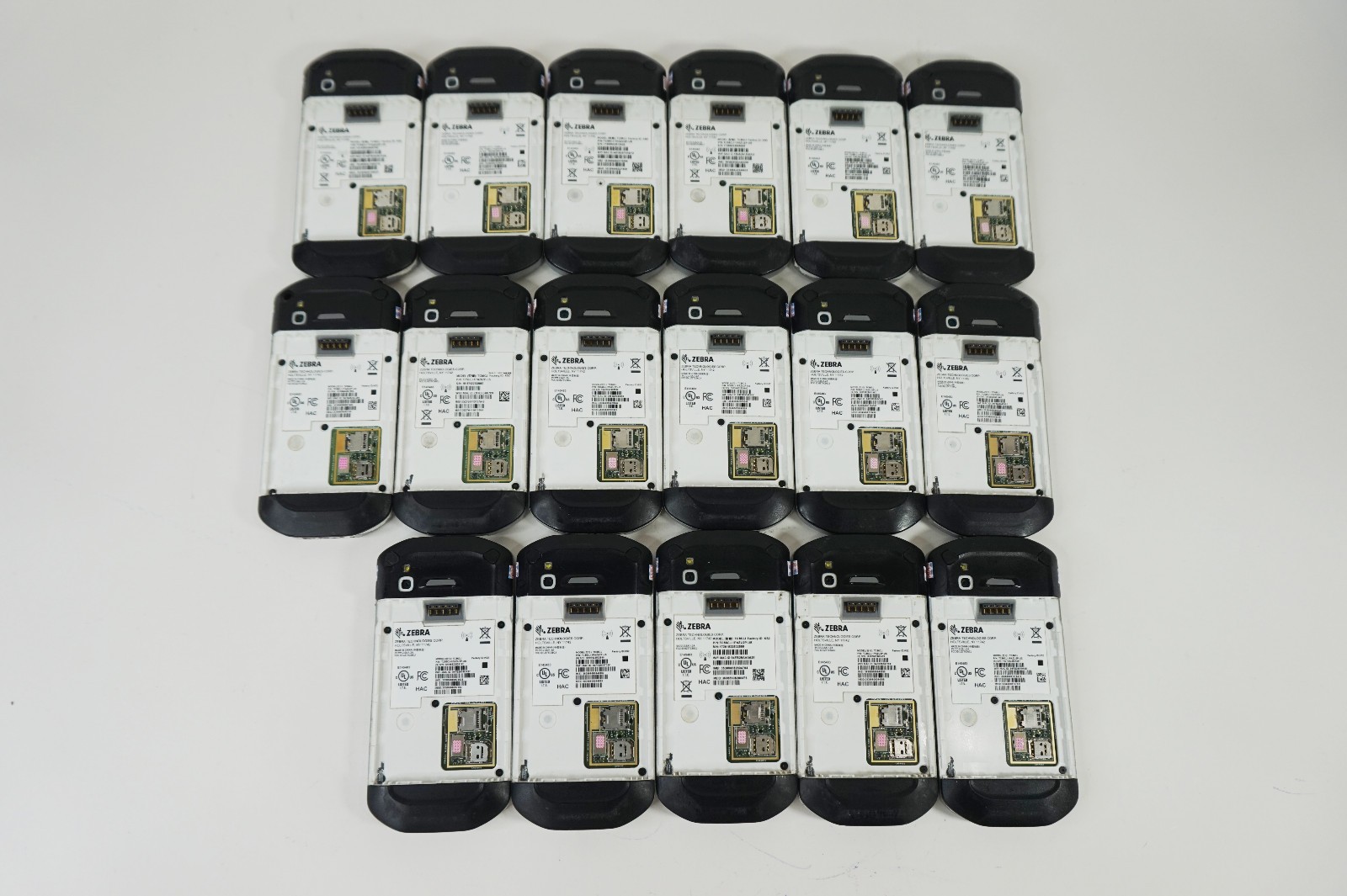 LOT (17) Zebra TC56 TC56CJ-1PAZU2P-US 2GB 16GB POS Touch Barcode Scanner