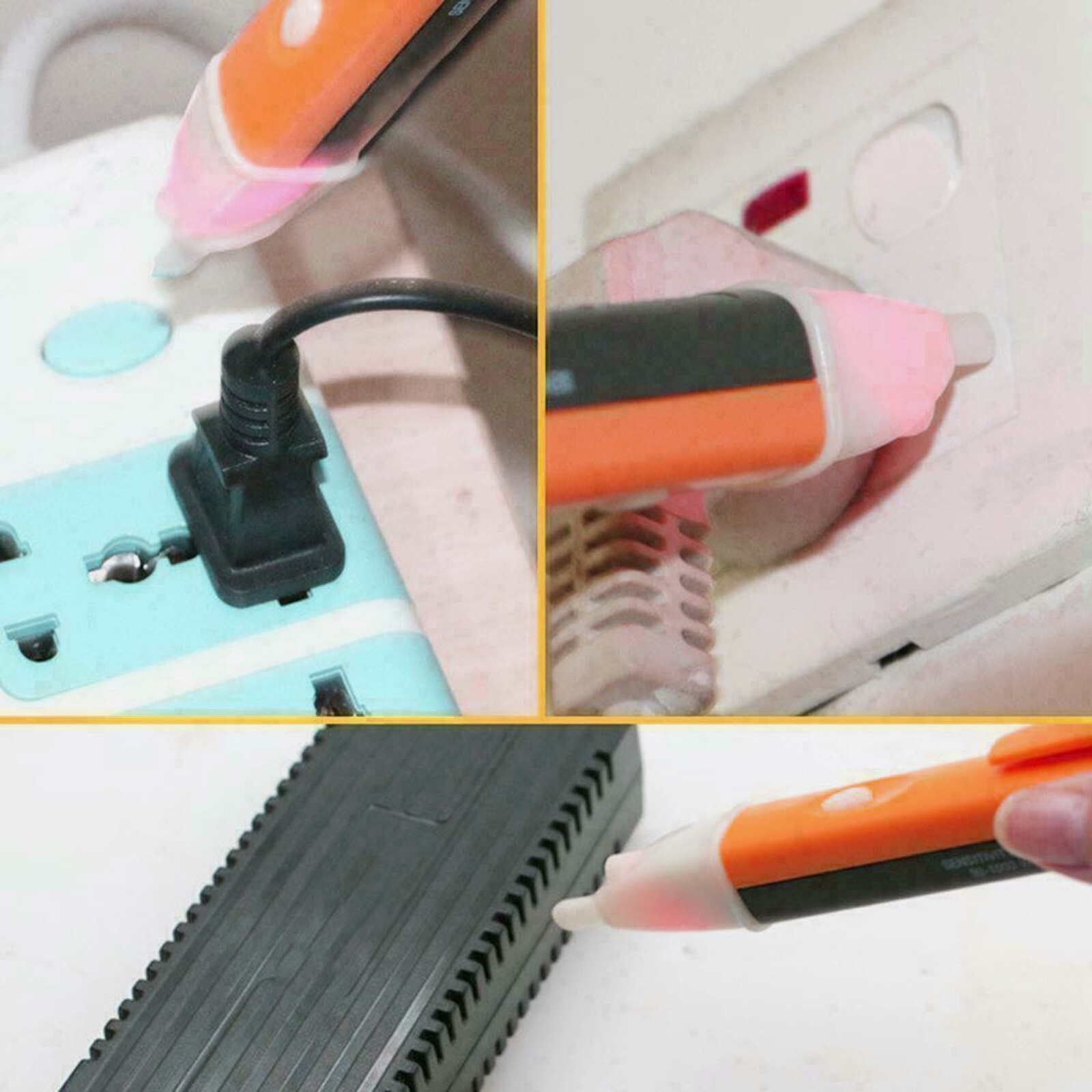 Voltage Electricity Tester Volt Detector Test Pen AC Non-Contact Sensor 90-1000V