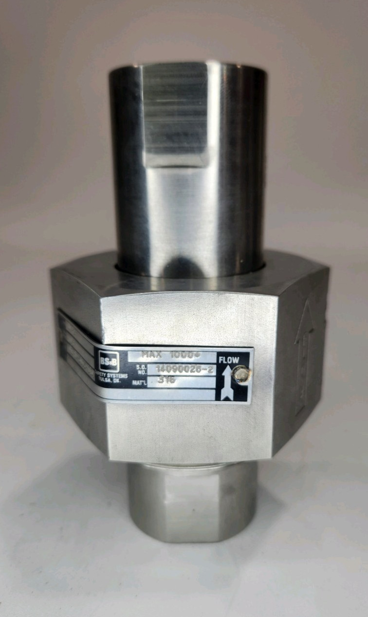 BS&B RUPTURE DISK KB-0-5005-004 HOUSING 0.75″NPT UR-2 MAX 1000PSIG