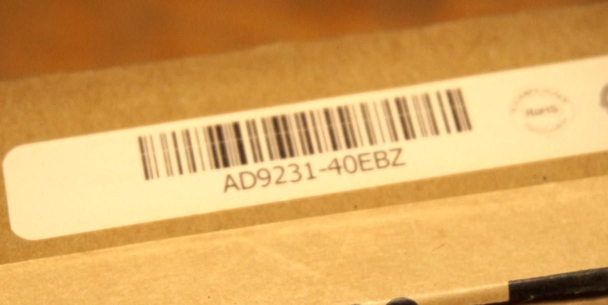 ANALOG DEVICES AD9231-40EBZ 12-Bit Dual Analog Digital Converter kit