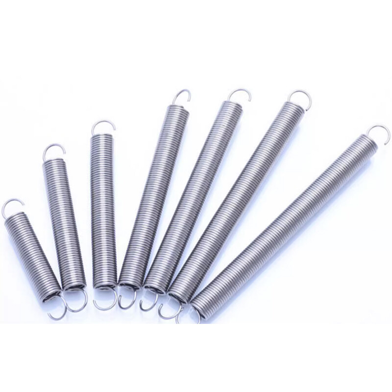 0.5x5x15mm to 0.5x5x300mm 304 Stainless Steel Big Small Tension Springs 5mm OD