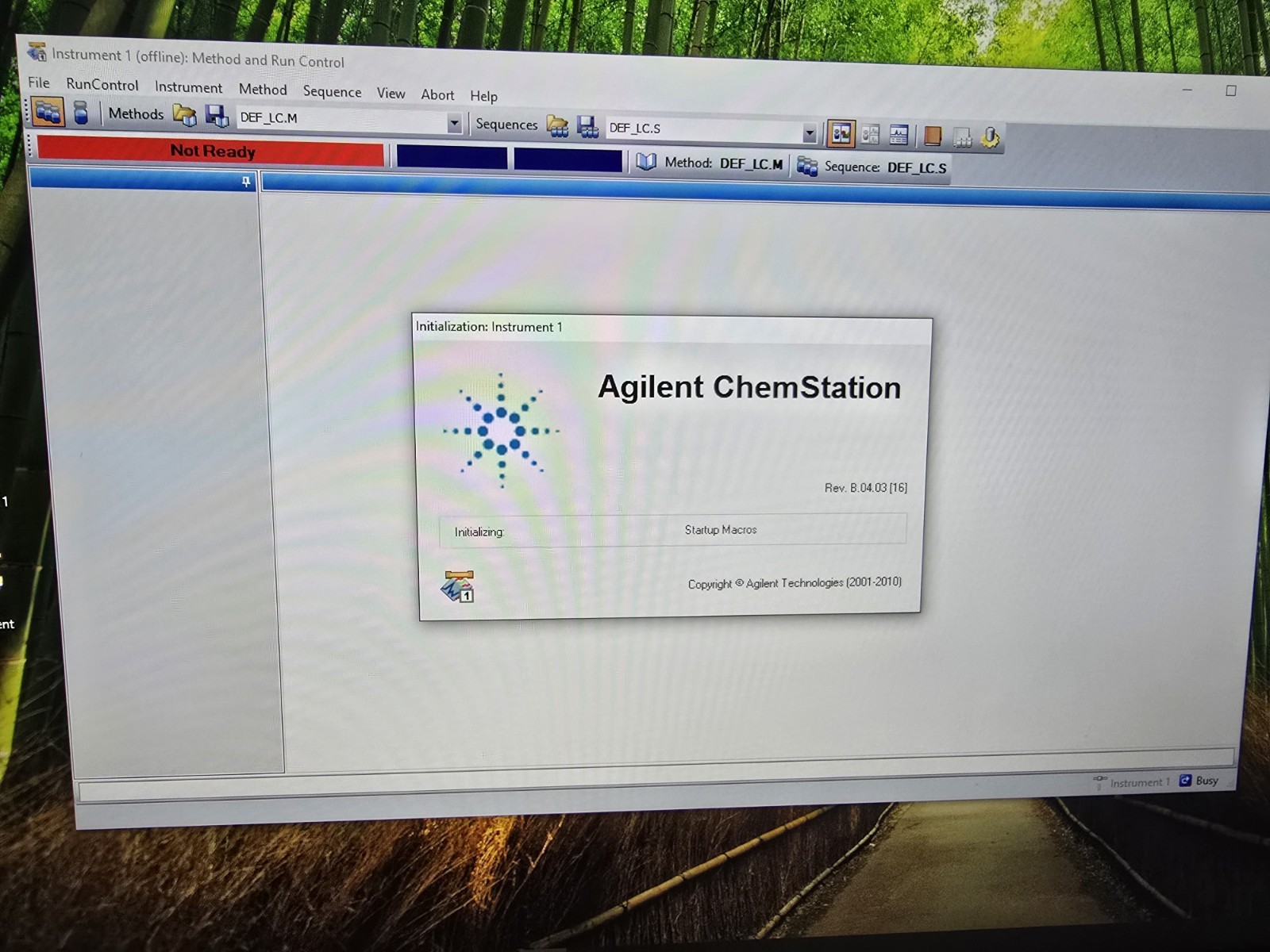Agilent LC ChemStation B.04.03 LCMS MSD