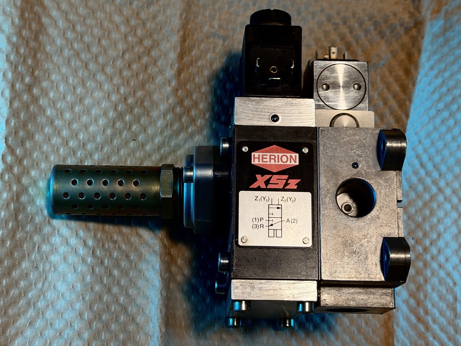 HERION XSZ-18 PRESS SAFETY VALVE 2-10 BAR – USED