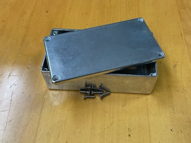 Aluminum Project Enclosure Box 4.75 X 2.62 X 1.62, Made in USA